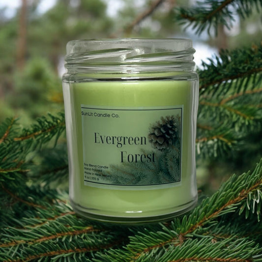 Evergreen Forest Candle - SunLit Candle Co.