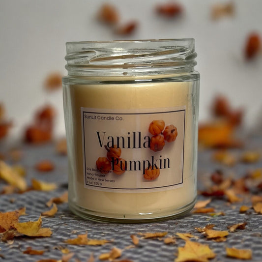 Vanilla Pumpkin Candle - SunLit Candle Co.