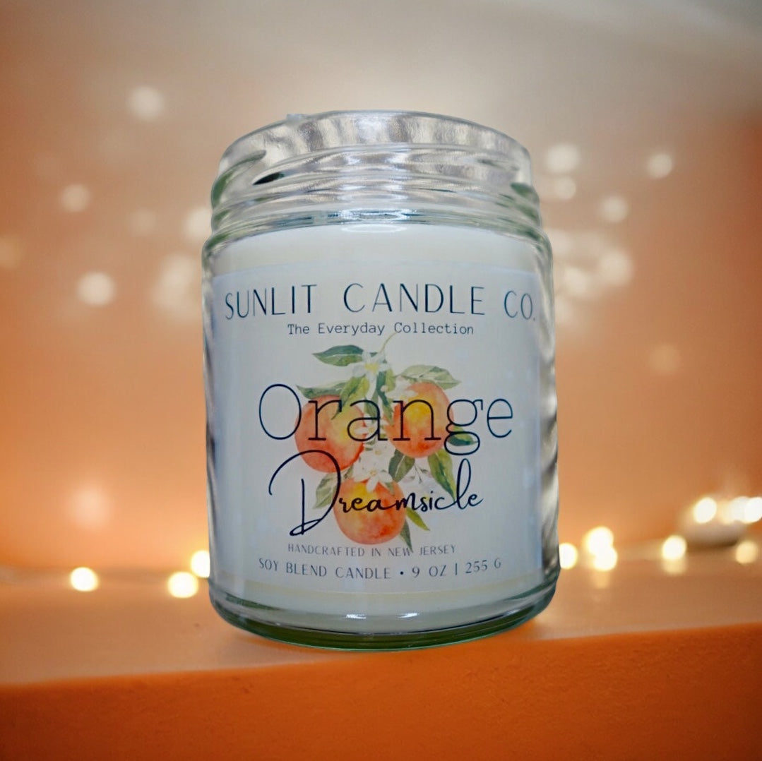  Orange Dreamsicle Candle - SunLit Candle Co.