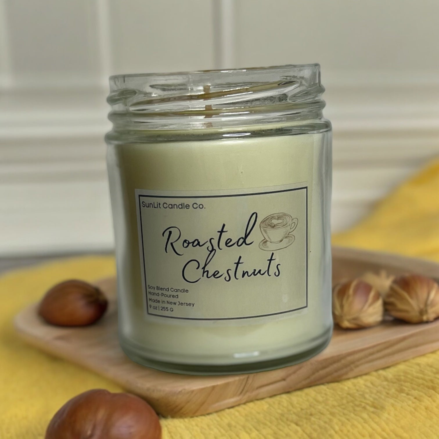 Roasted Chestnuts Candle - SunLit Candle Co.