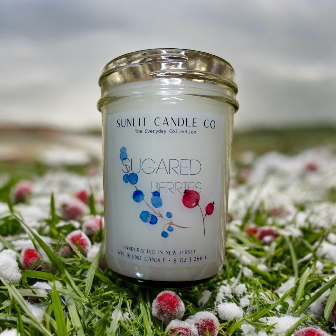  Sugared Berries Candle - SunLit Candle Co.